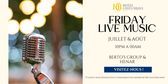 Musique live à l'Hotel Costa Brava - 2024