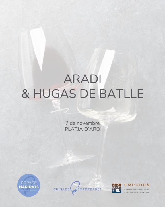 Sopars Maridats: una vetllada gastronòmica amb el Celler Hugas de Batlle