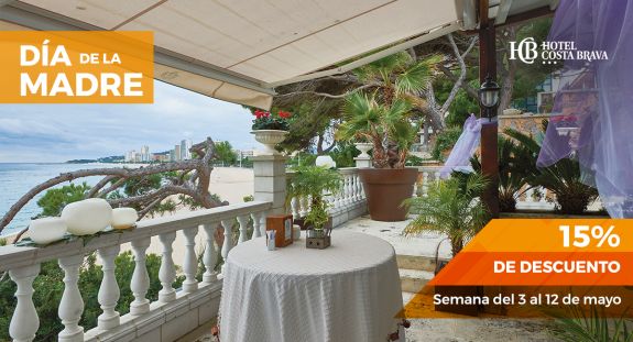 Regala el Hotel Costa Brava de Playa de Aro por el Día de la Madre con un 15% de descuento