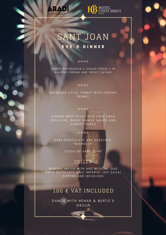 Sant Joan at Restaurant Aradi